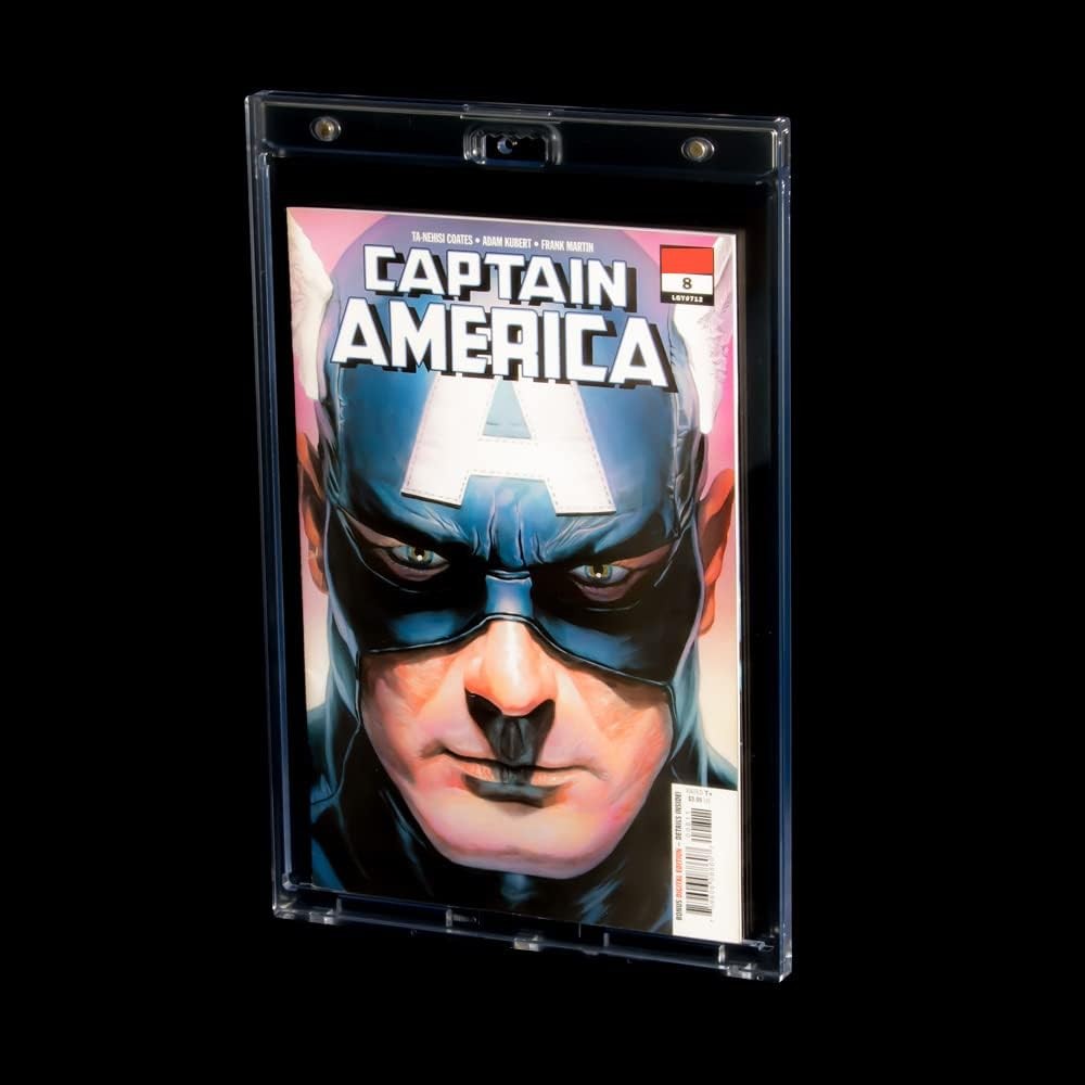 2ct Magnetic Comic-Book Display Cases - Crystal Clear One Touch Comic Book...