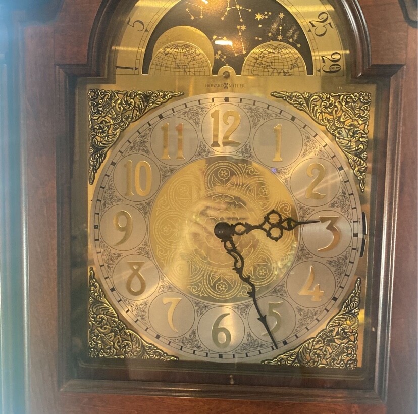 howard miller grandfather clock used