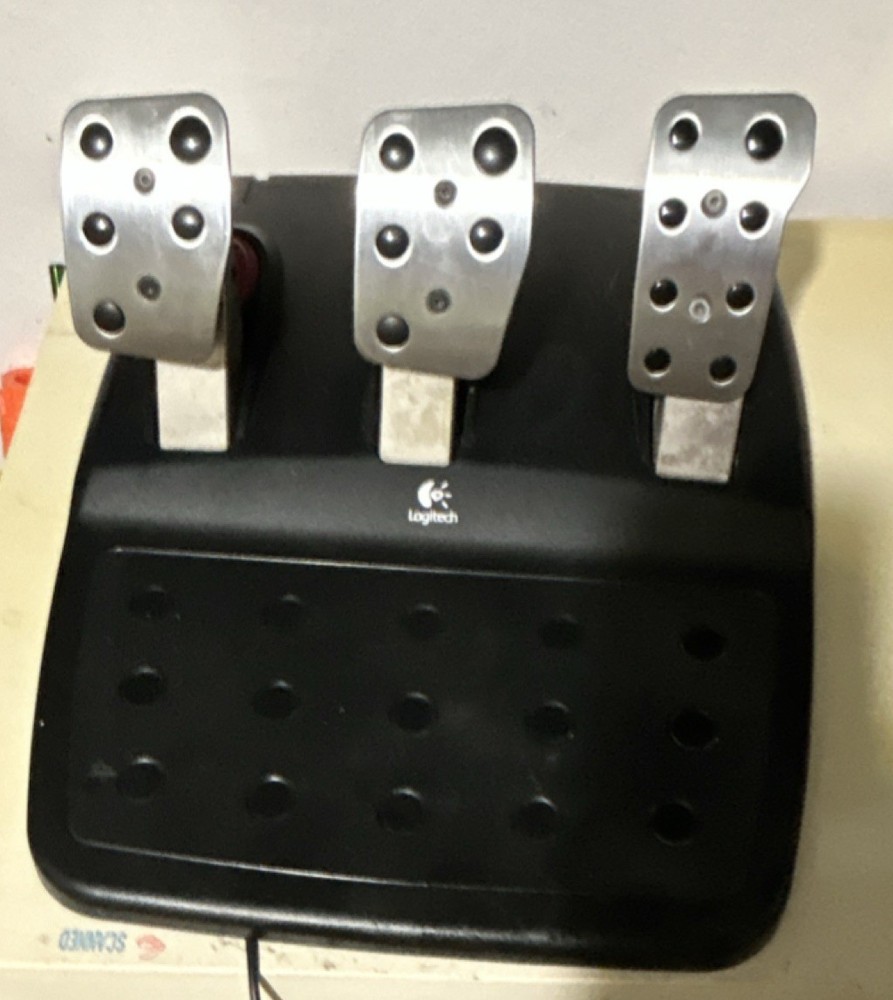 Logitech Steering Wheel, Pedals, and Shifter Bundle