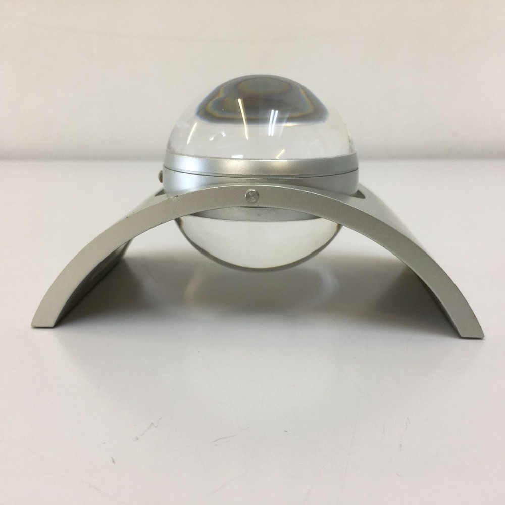 Bmw Novelty Table Clock Silver Stylish Operation Confirmed