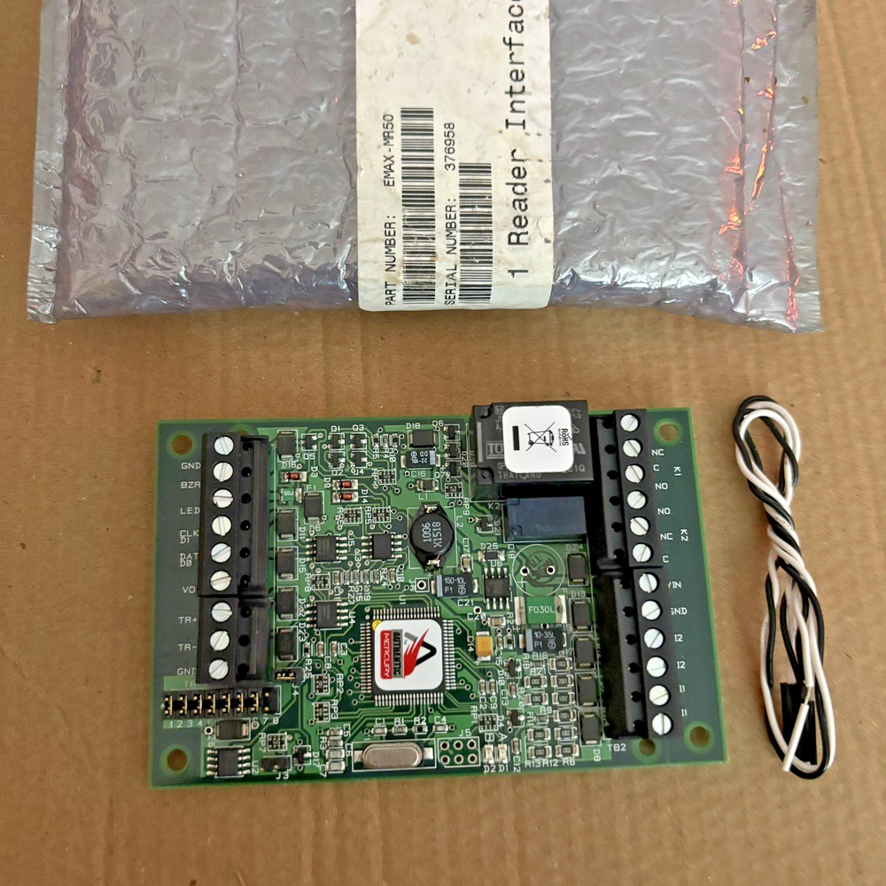 E-MAX MR50 Access Control System Unit Component Rev 1.52.13