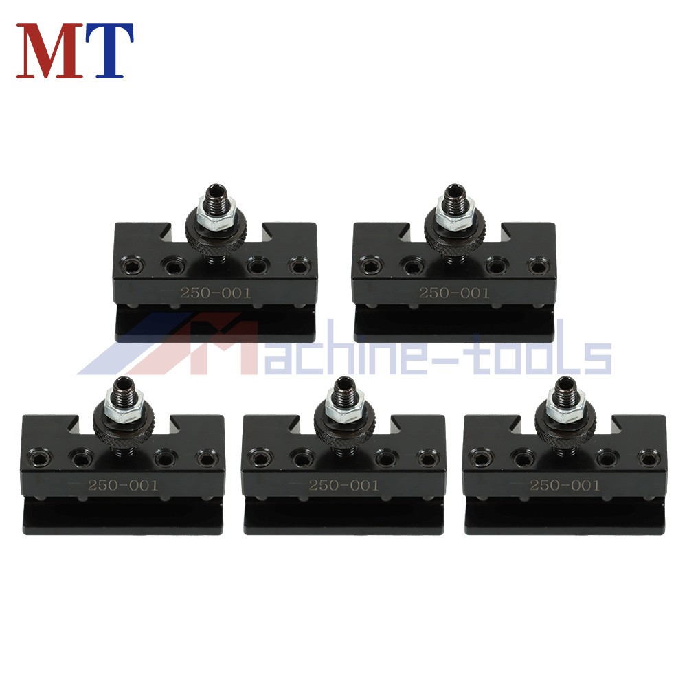 5 Pack OXA 1 250-001 Quick Change Turning Facing Lathe Tool Post Holder CNC