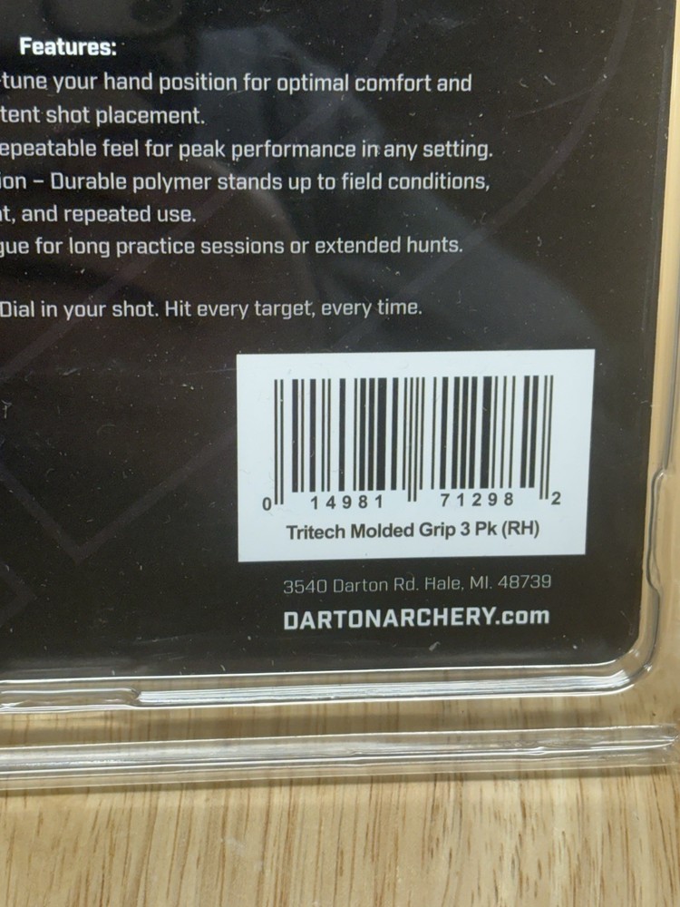 Darton Tritech 3-piece Grip Set