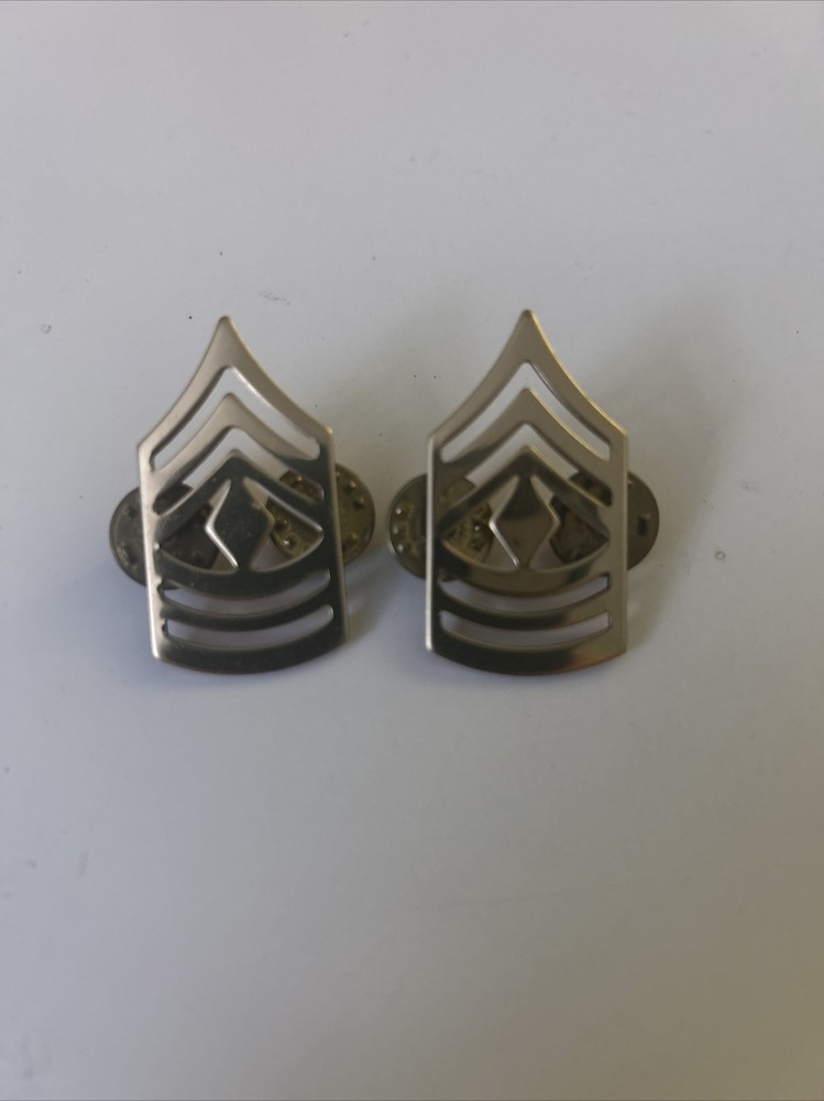 SET OF 1ST SERGEANT RANK PINS