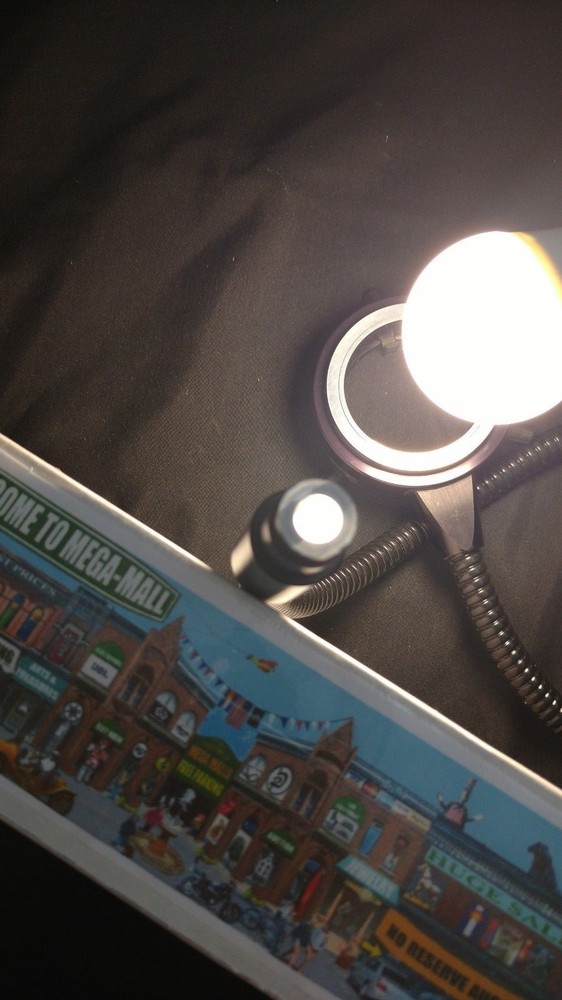 Schott Fiber Optic Light Illuminator Ring Light - BIN $69!