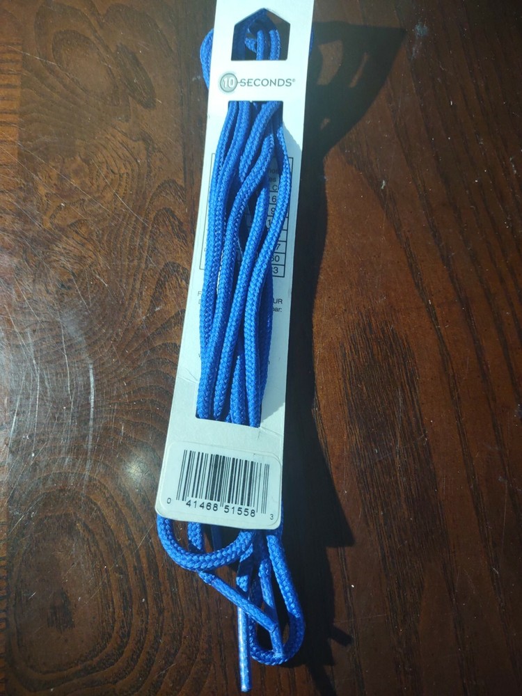 36" Blue Laces