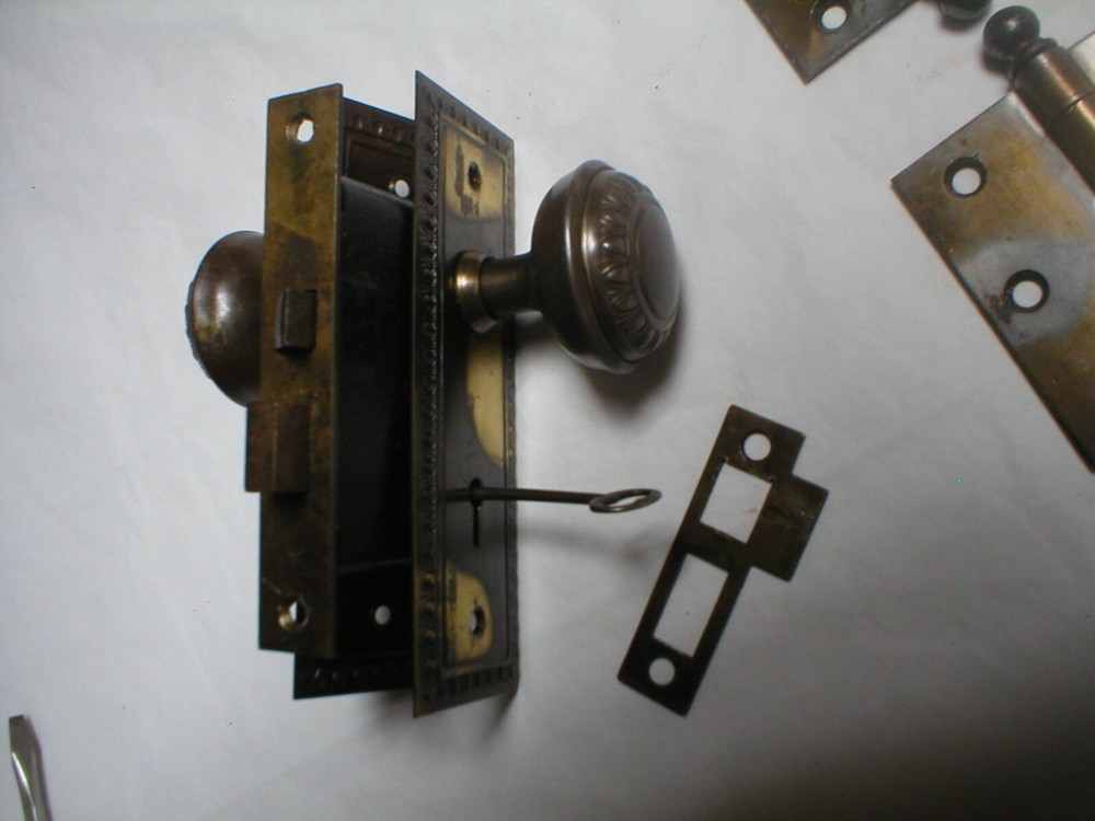 Antique Victorian Era Door Hardware