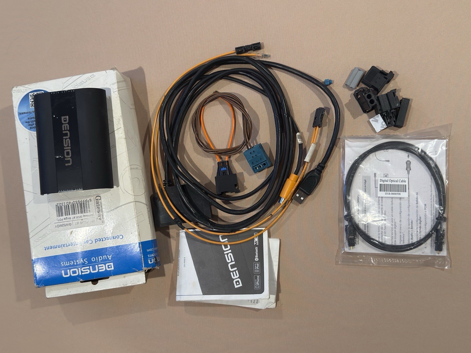 Dension Gateway 500S BT GW52MO1 Single Fot Bluetooth MP3 IPHONE A2DP BMW Benz