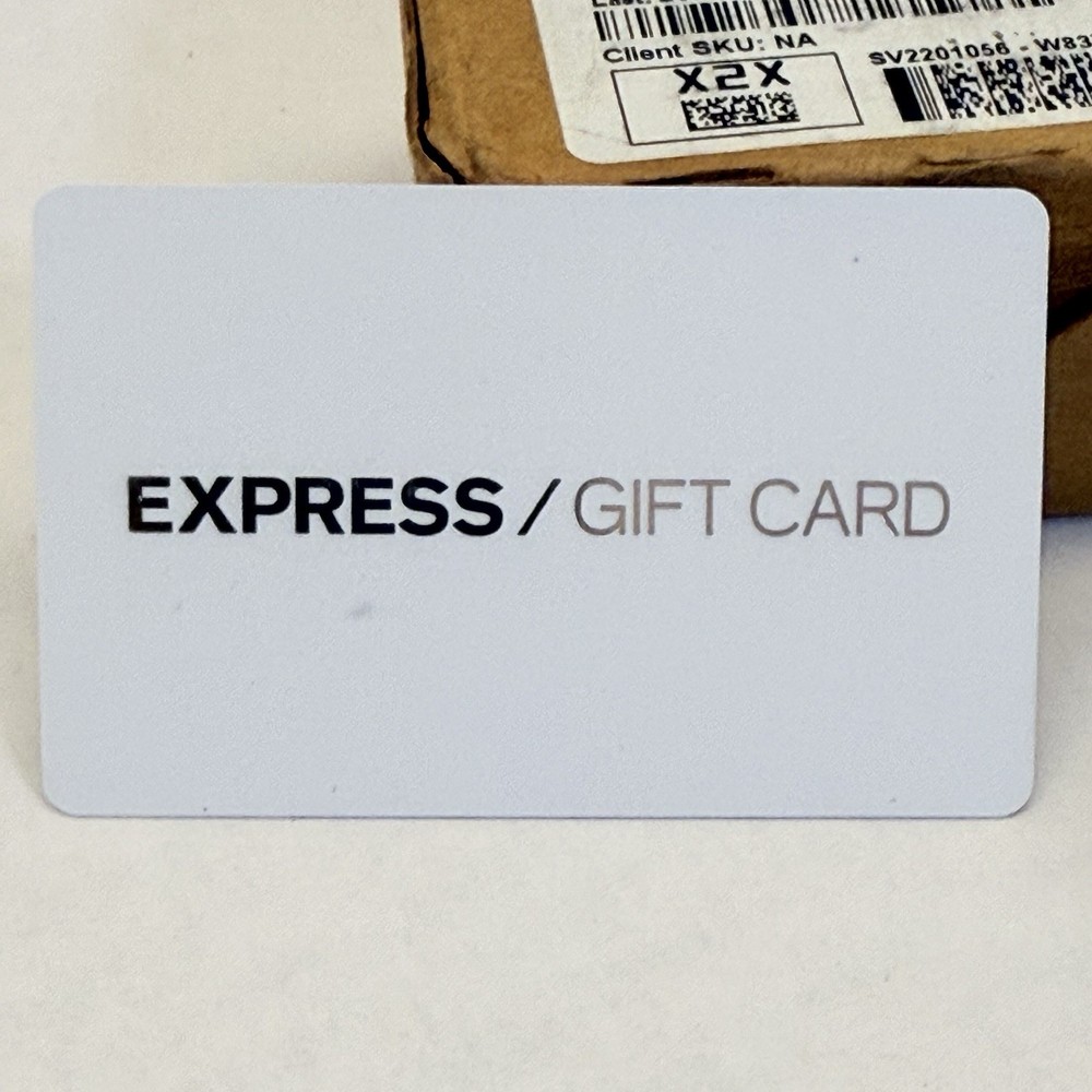 (49 PACK ) EXPRESS GIFT CARD ( $0 - NO VALUE )
