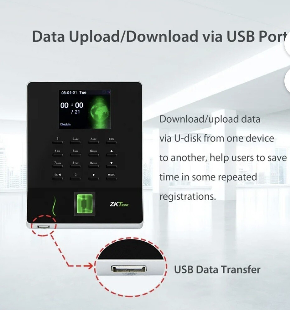 ZKTEKO WL 20 Smart Time Attendance Terminal