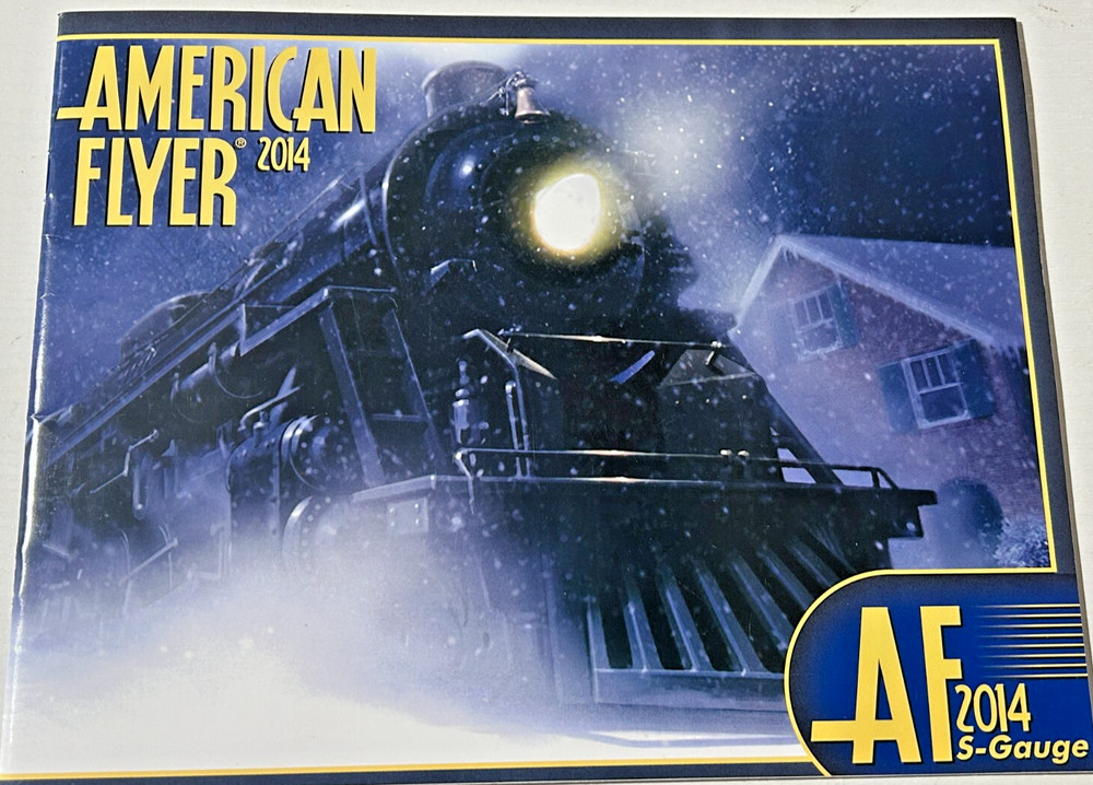 American Flyer Toy Model Train Catalog 2014