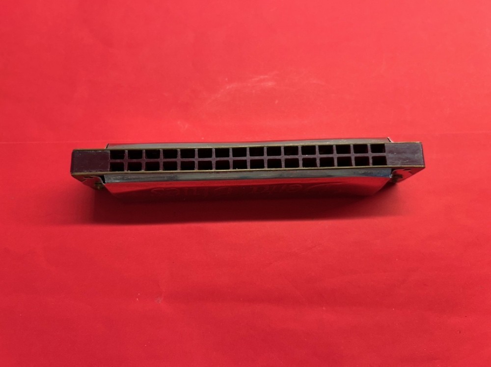 Delta Blues 32 hole Harmonica Plastic Edge
