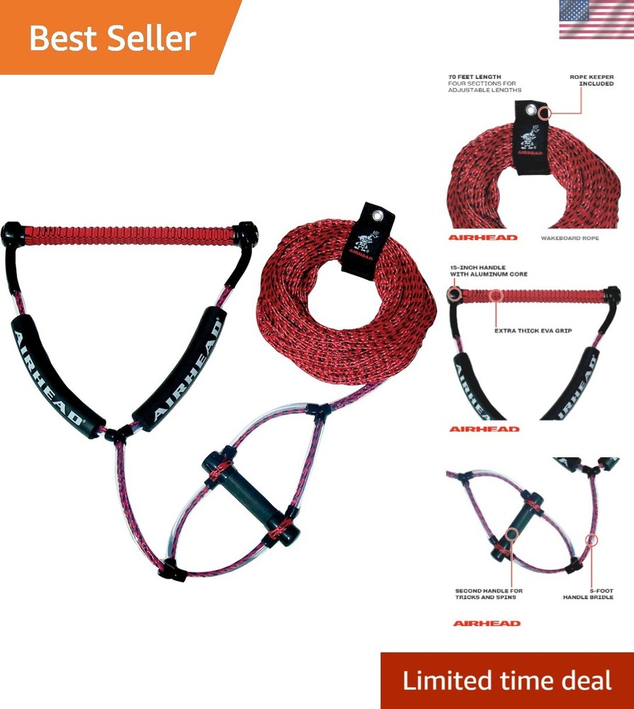 Trick Handle Wakeboard Rope | 75 ft.