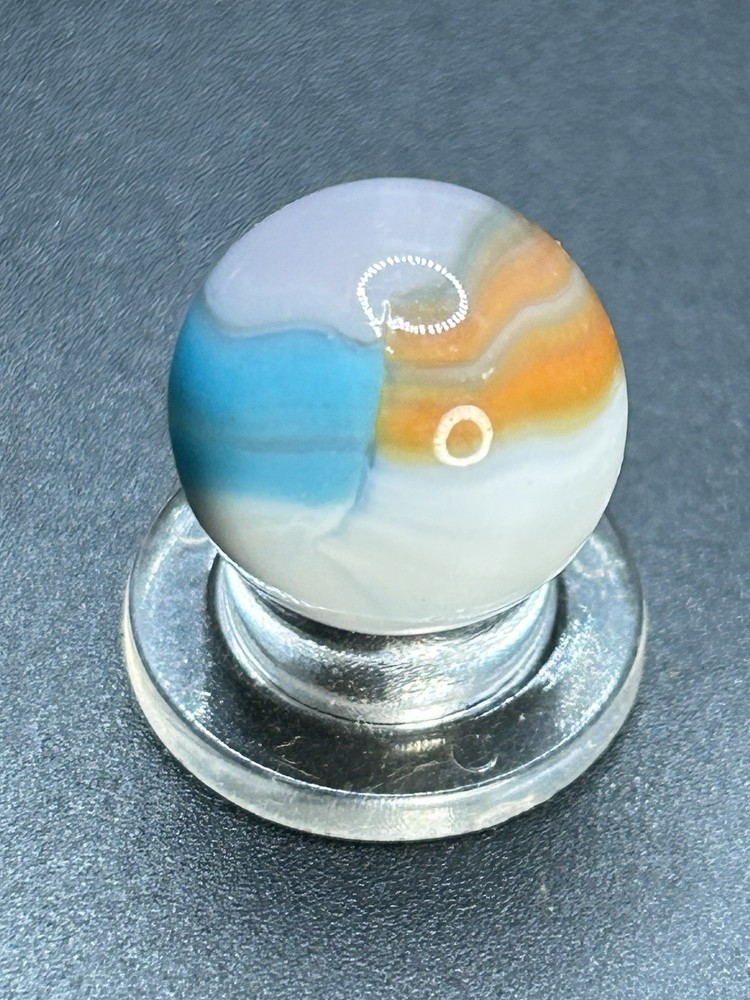 Vitro Easter Egg Marble Vintage Marbles 0.591”
