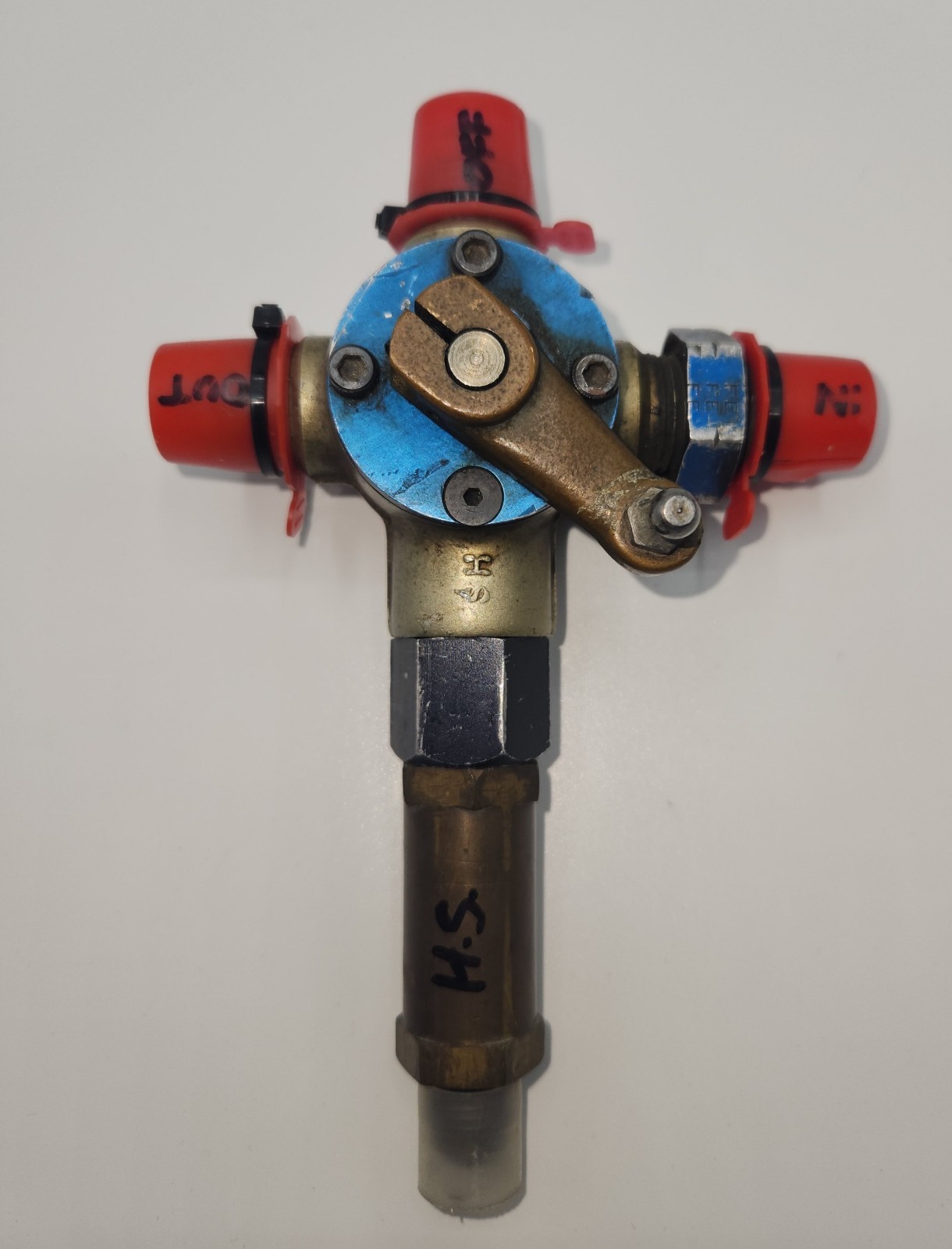 Enderle-style 4-Way Fuel Shut-Off Valve - Drag Racing / Performance Part