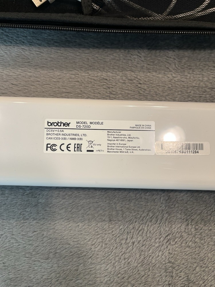 Brother DS-720D Duplex Mobile Scanner Portable USB Document Scanner