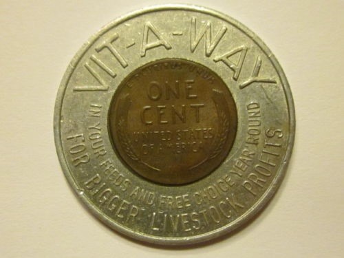 VIT- A - WAY 1950s LINCOLN CENT