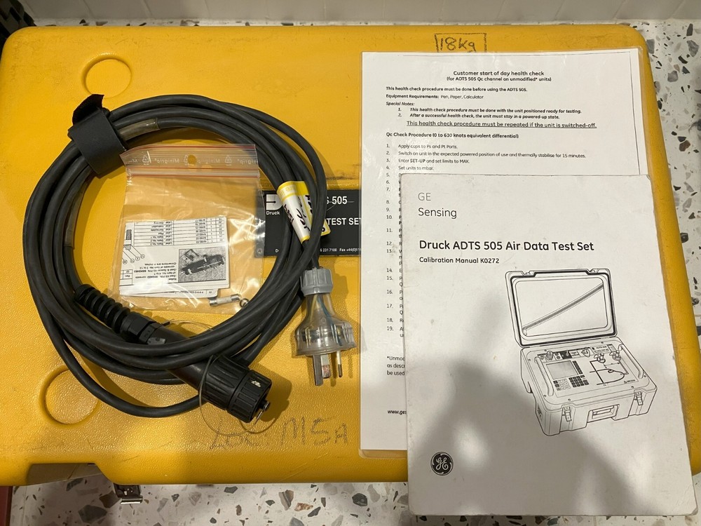 Druck ADTS505 Air Data Test Set & Remote