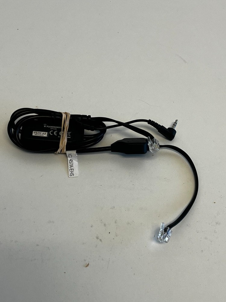 L4:  Plantronics APV-6A Electronic Hook Switch Adapter Cable