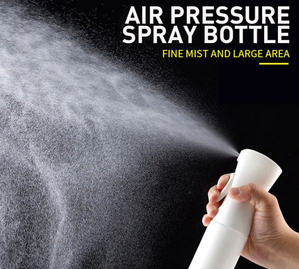 200ml Empty Spray Bottle Refillable Ultra Fine Mist Trigger Pump Gradient 1pc