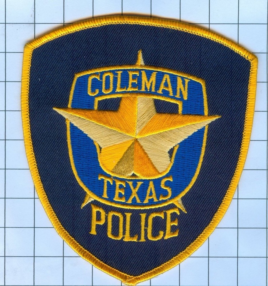 Police Patch - Coleman, TX