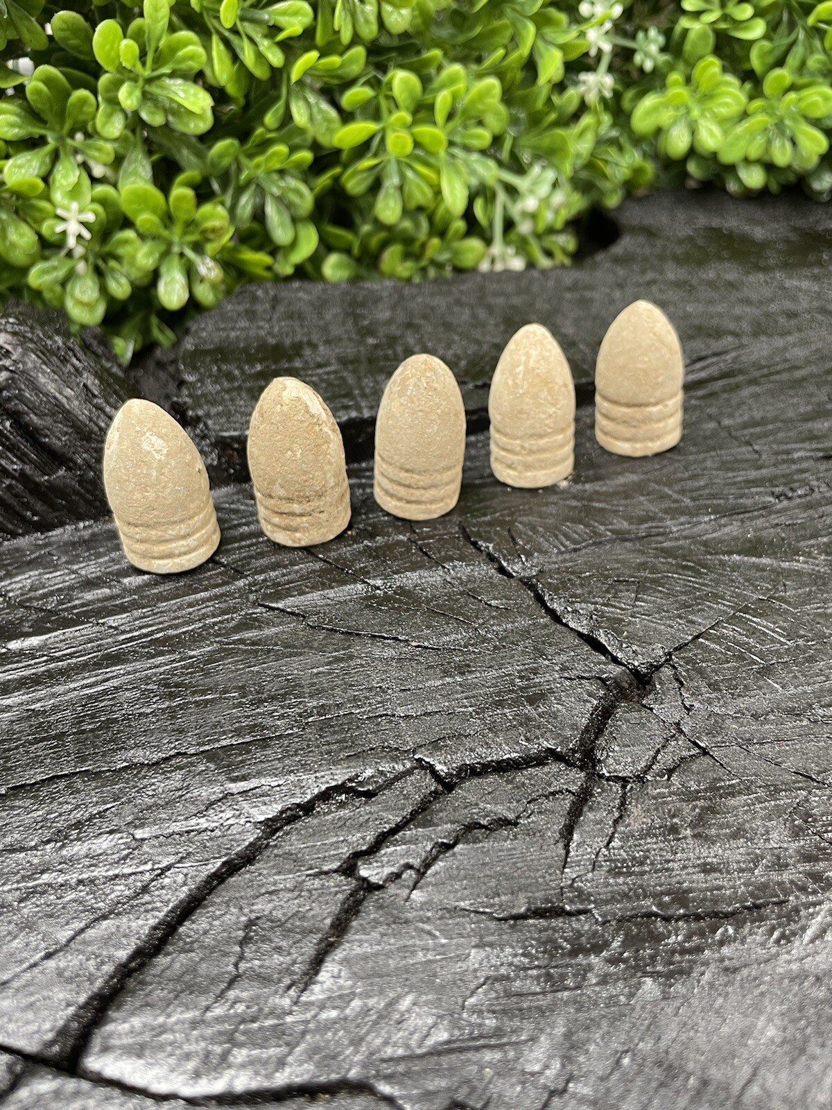 Old Rare Vintage Antique Civil War Relic Miniball Appomattox Virginia with Soil