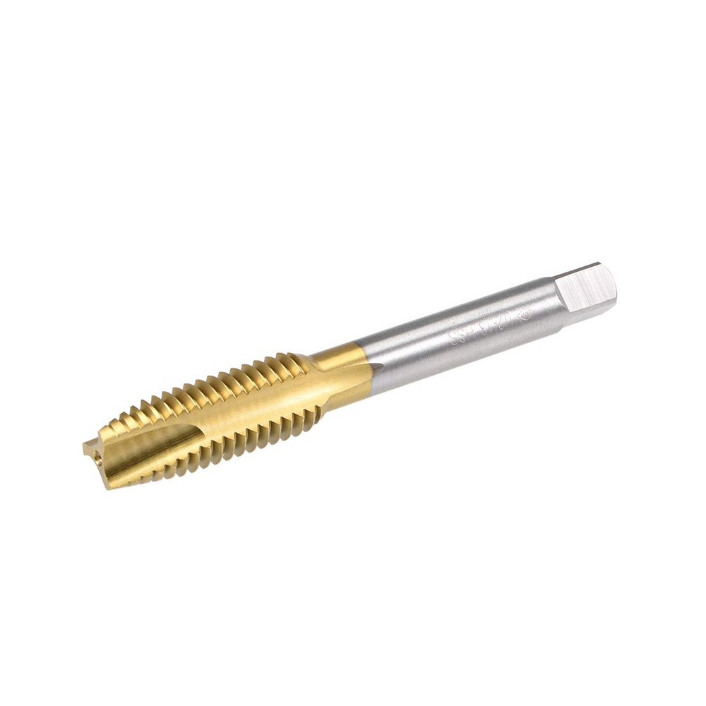 Spiral Point Plug Tap UNC 1/2-13 HSS Titanium Coated Threading Tool