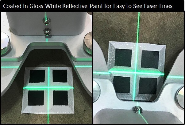 ADAS Mobile Static Calibration Laser Measuring Reusable Floor Markers - Full Set