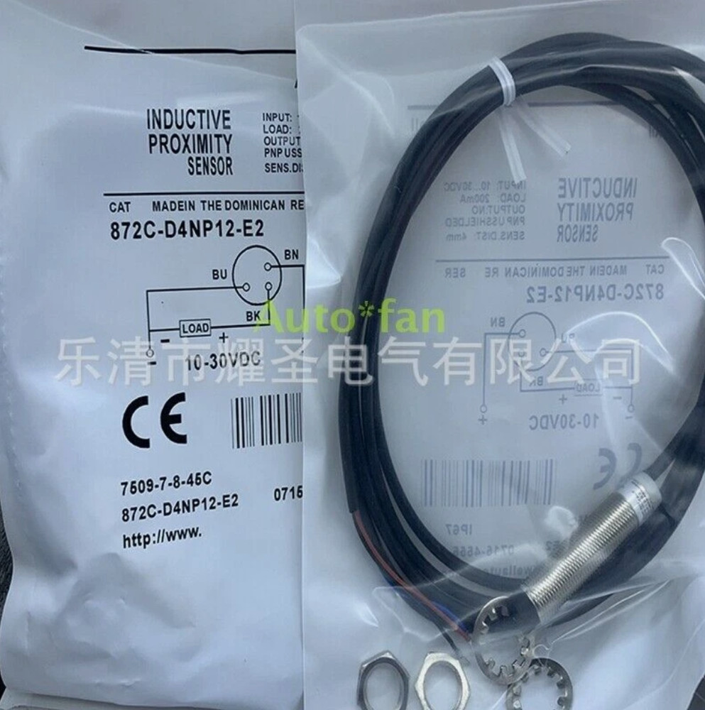1PCS New for 872C-D4NP12-E2 Inductive Sensor Proximity Switch @106