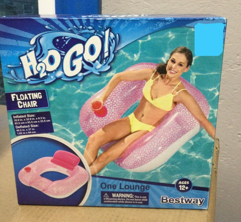 H20GO! FLOATING CHAIR PINK