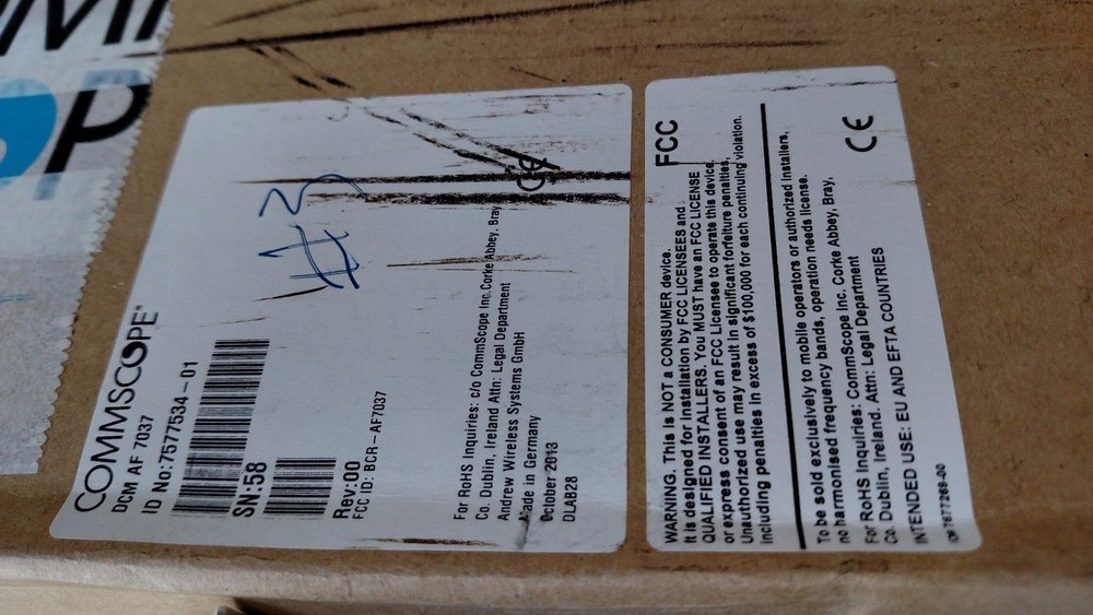 CommScope - NODE A 700 PS 5W Amplifier Module NEW IN BOX