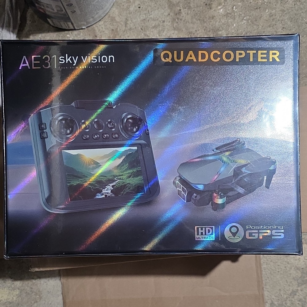 DMES AE31 Sky Vision Quadcopter HD Camera GPS Headless Mode Obstacle Avoidance