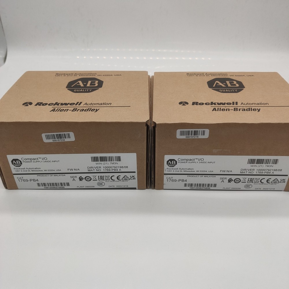 FACTORY SEALED AB 1769-PB4 Power Supply 24VDC Input