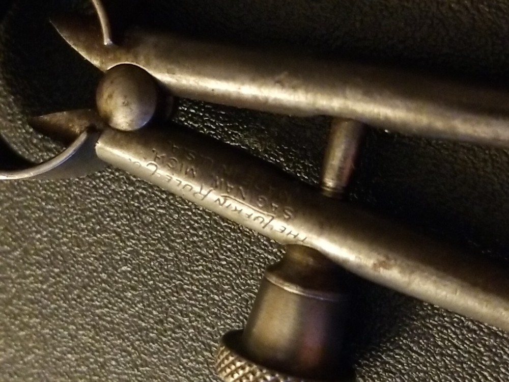 Antique Lufkin Rule Co. Mini Caliper