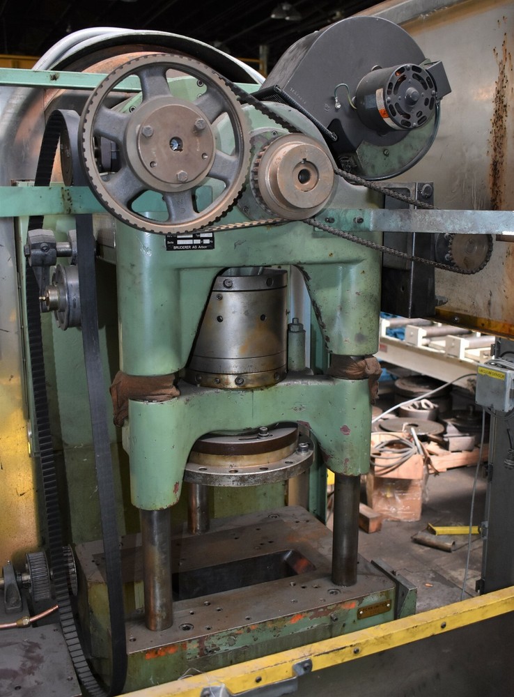 30 TON BRUDERER "BSTA30" 3-POST HIGH-SPEED AUTOMATIC PRESS - #28751