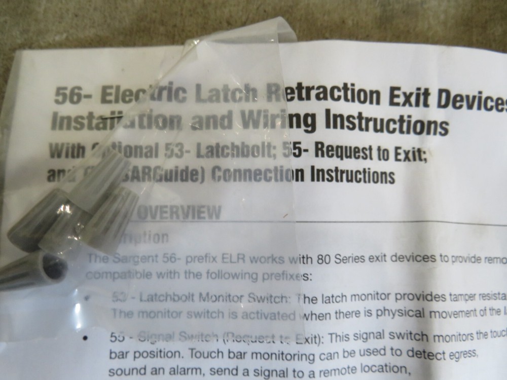 Sargent 56-8804F-ETL-LR-26D-32D Exit Device