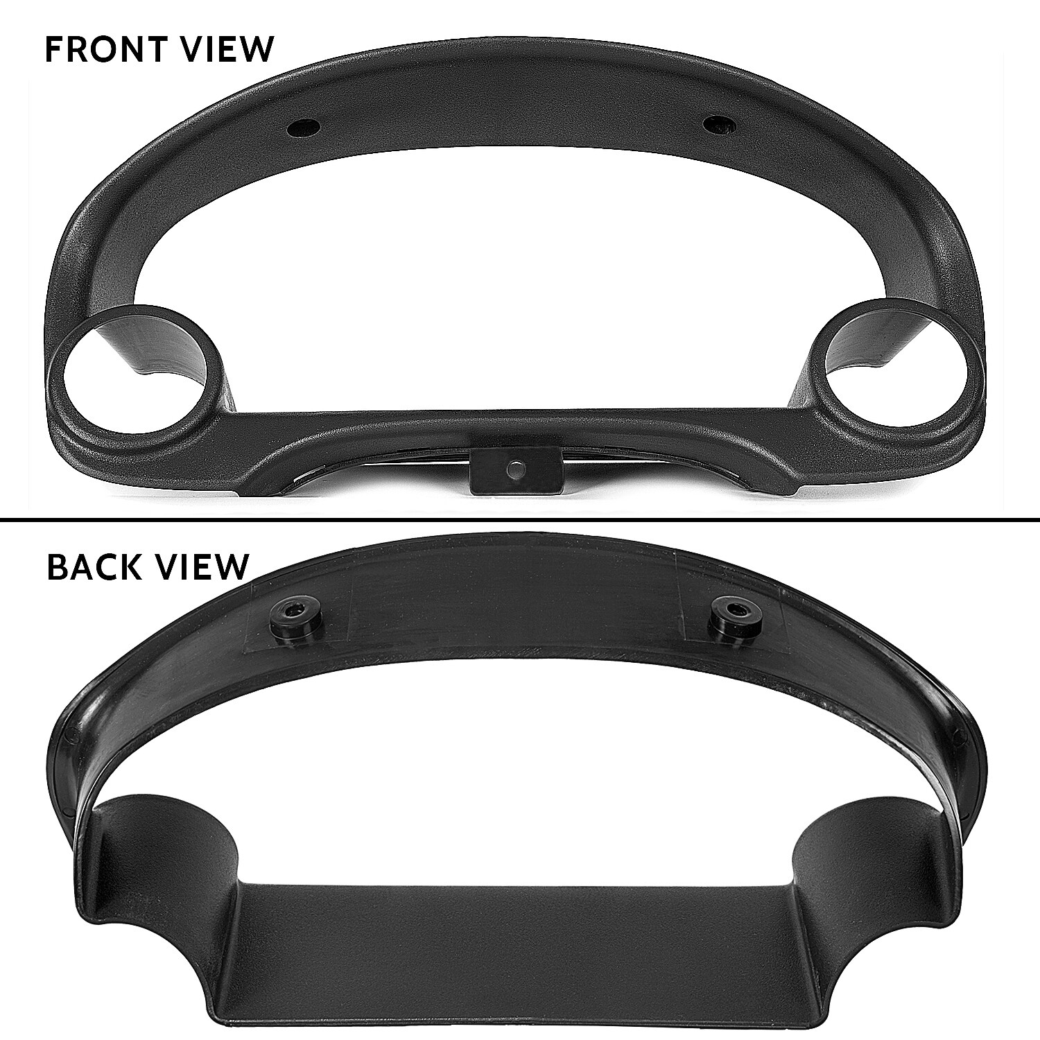 For 1996-00 97 98 99 Honda Civic EK EM1 Dual Gauge Cluster Pod Meter Bezel 52mm