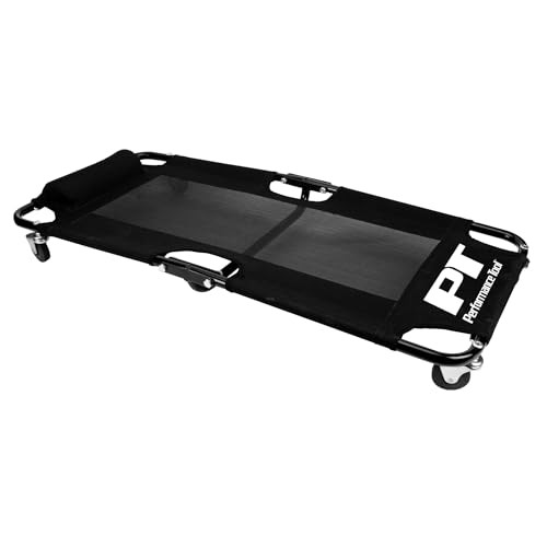 Performance Tool W85028 40In Folding Creeper Cool Weave