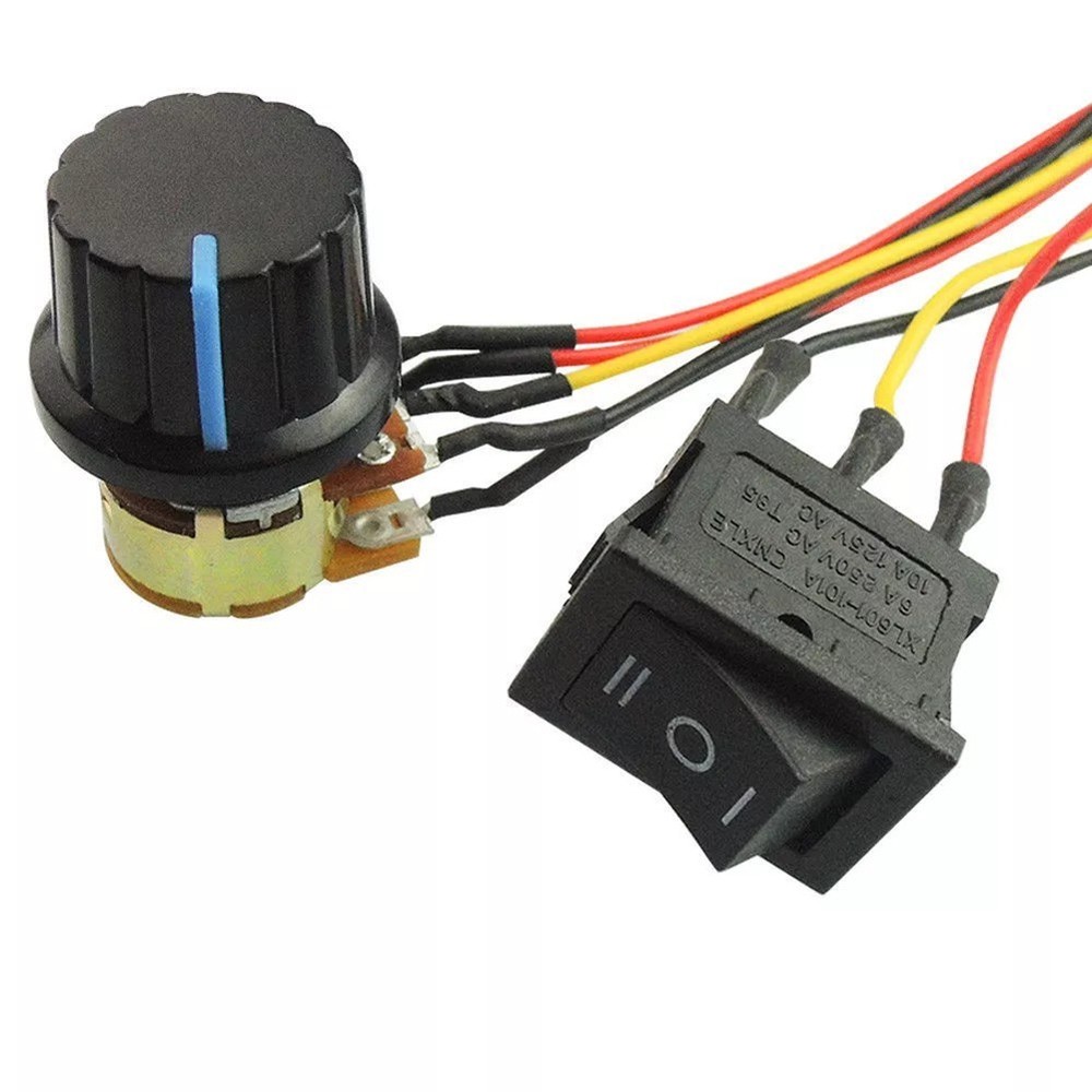 DC Motor Speed Controller 60A with Adjustable Speed and Direction Control