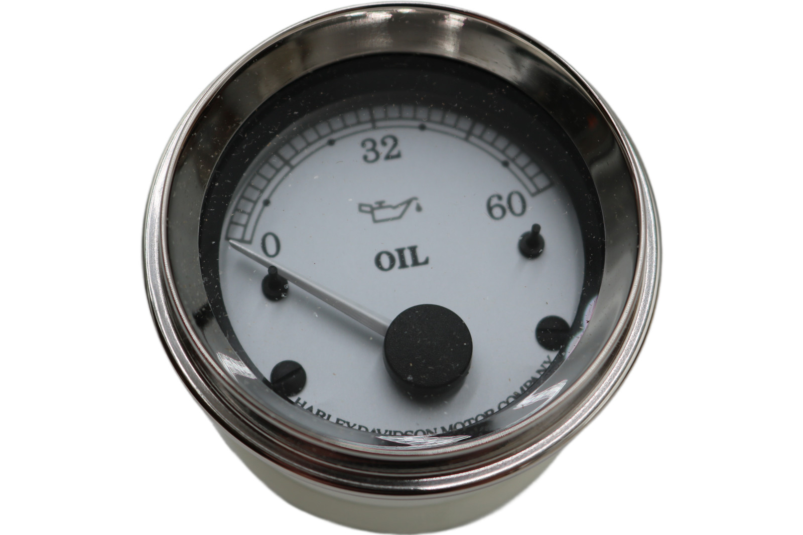 75165-01A NEW OEM 2004-2013 HARLEY-DAVIDSON TOURING OIL PRESSURE GAUGE SILVER