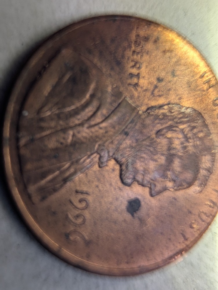 1996 Penny Doubling On The Reverse Side