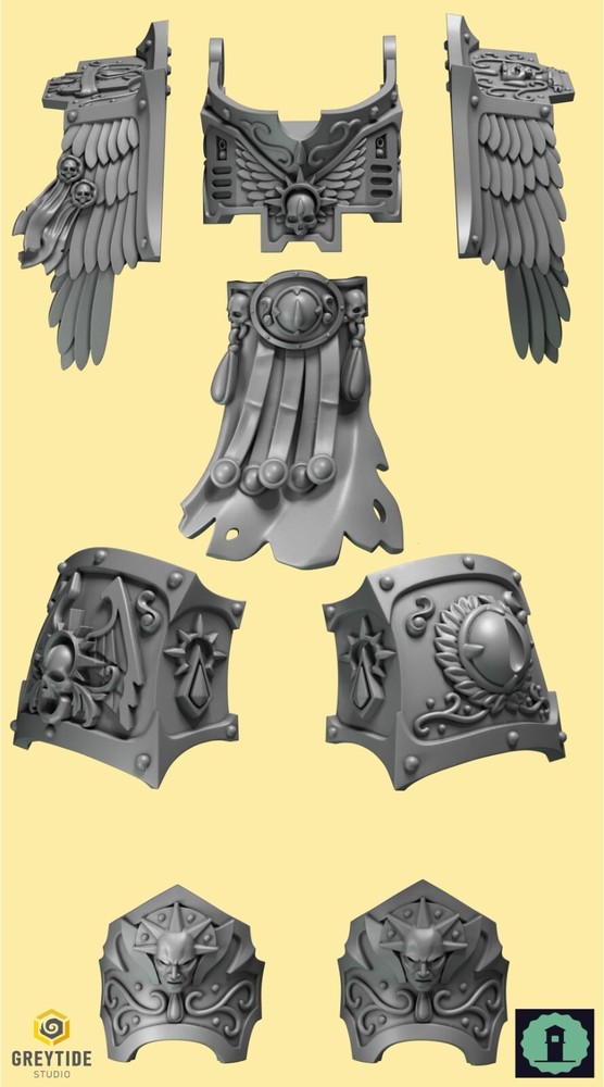 Redemptor Dreadnought Conversion Kit - Blood Angels - GreyTide Studio