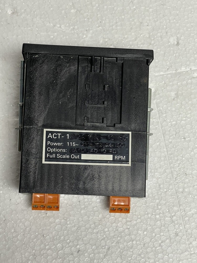 MONARCH Panel Mount TACHOMETER ACT - 1B