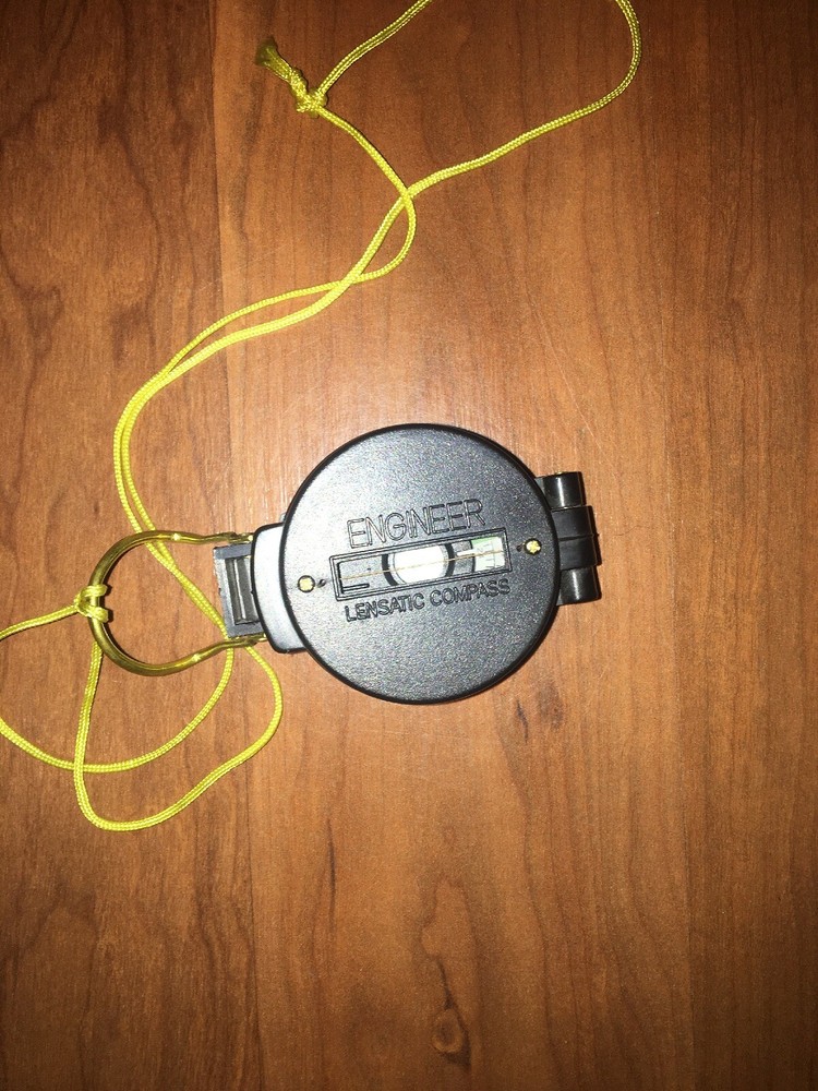 Vintage Engineer Lensatic Directional Compass