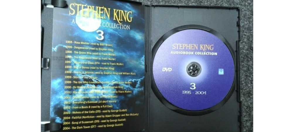 Stephen King Audiobook MP3 DVD Collection 1974-2016
