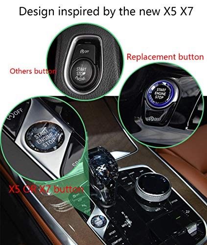 Crystal Style Engine Start Stop Switch Ignition Button fit F or G Chassis