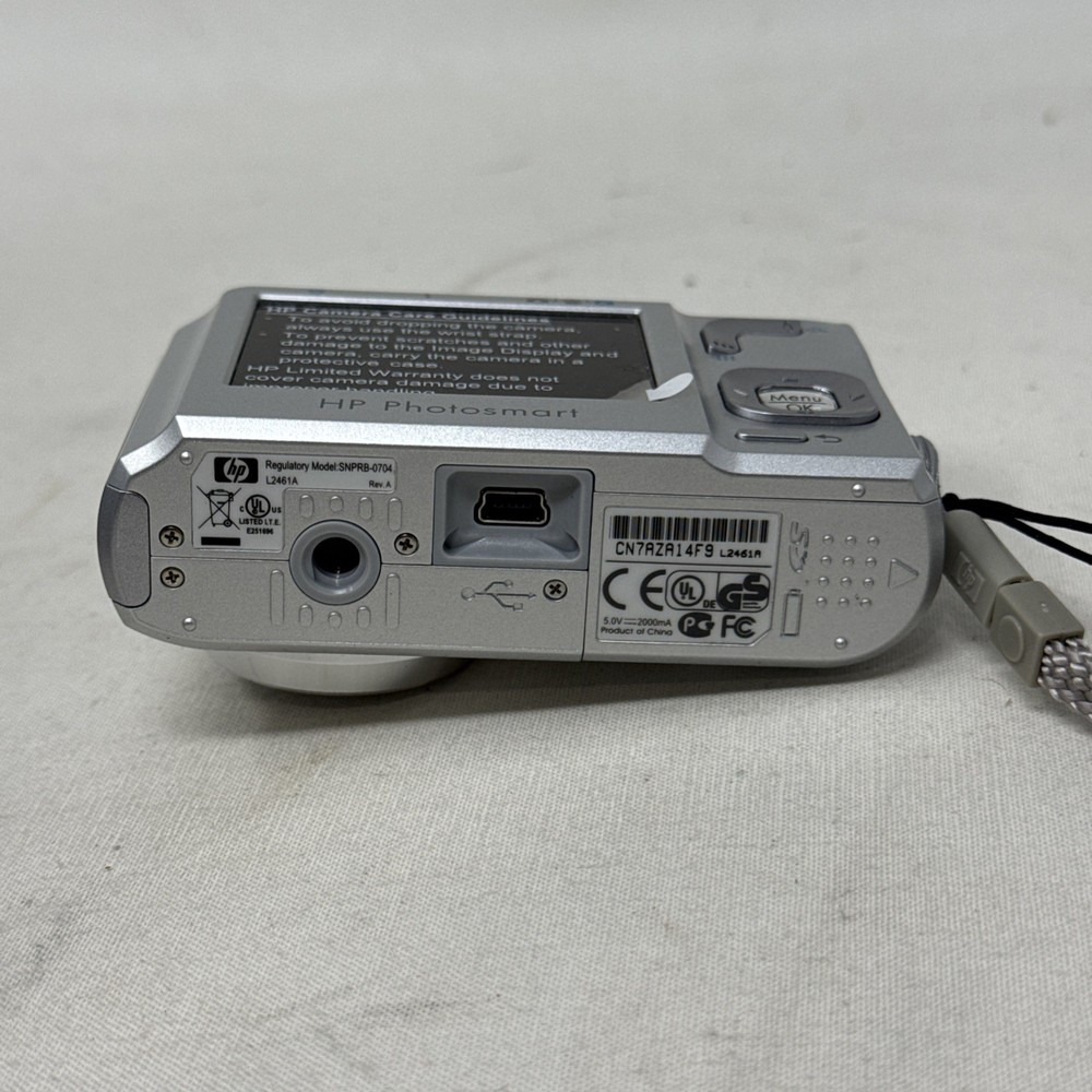 HP Photosmart A445 Digital Camera M547 & Printer Dock A440 Complete Bundle (VB)