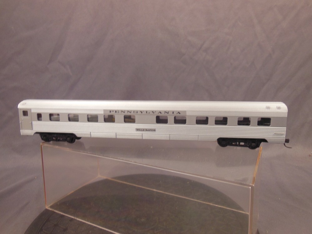 HO SCALE CON-COR PENNSYLVANIA CORRUGATED SIDE WILLIS RAPIDS 10/6 PULLMAN