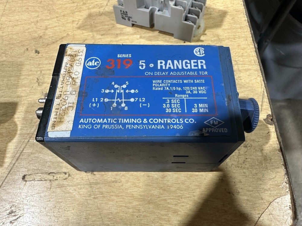 ATC 319D 016 Q 1C RANGE ON DELAY ADJUSTABLE TIMER  W164