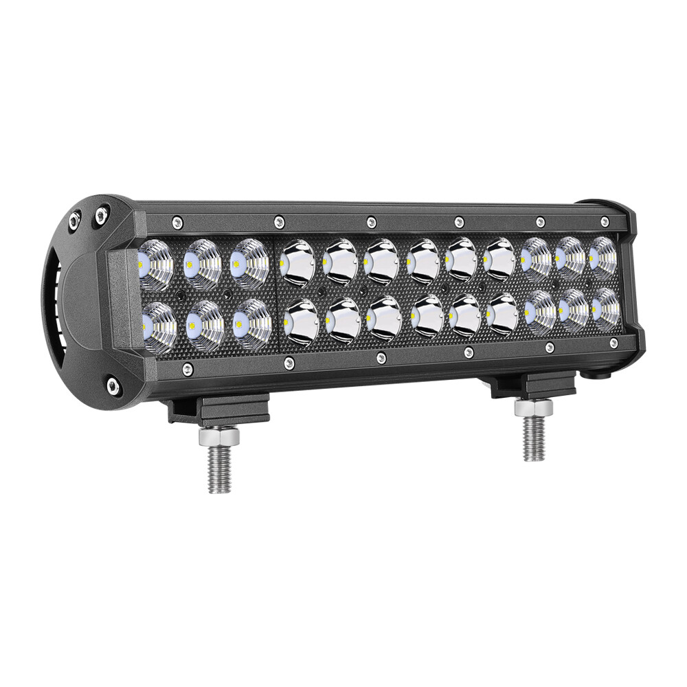 12" Inch LED Light Bar Spot Flood Combo Work Driving Off Road SUV ATV Truck UTV